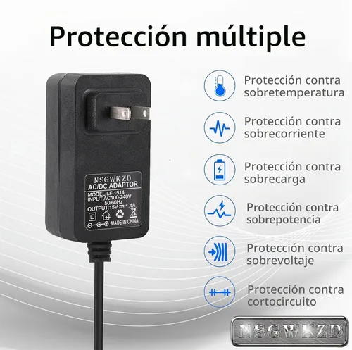 Vista 6 de Reemplazo del cable de alimentación de 21 W para el nuevo Echo Show 5 (3ª generación, versión 2023), cargador adaptador de corriente Echo Show