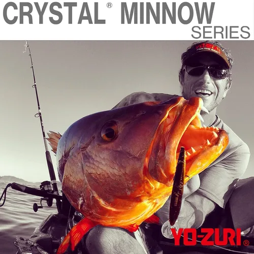Vista 4 de Duel Yo Zuri Crystal Minnow Deep Diver Walleye ' F Mm 3 Floating Lure
