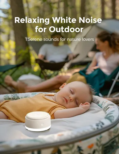Vista 9 de Momcozy Kit portátil de máquina de ruido blanco y cochecito