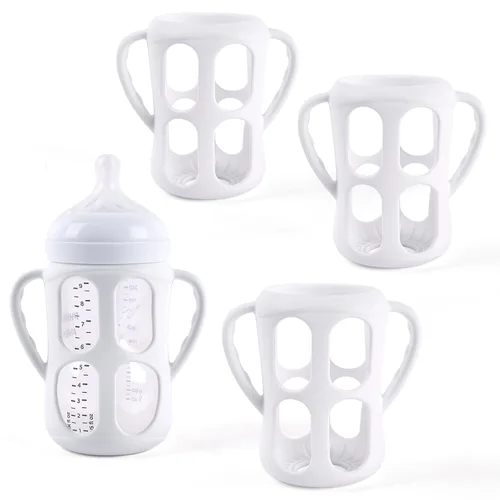 Vista 7 de Paquete de 3 asas de biberón para biberones Philips Avent PP Material Biberones 9oz Manijas de silicona para botellas, soporte para biberones