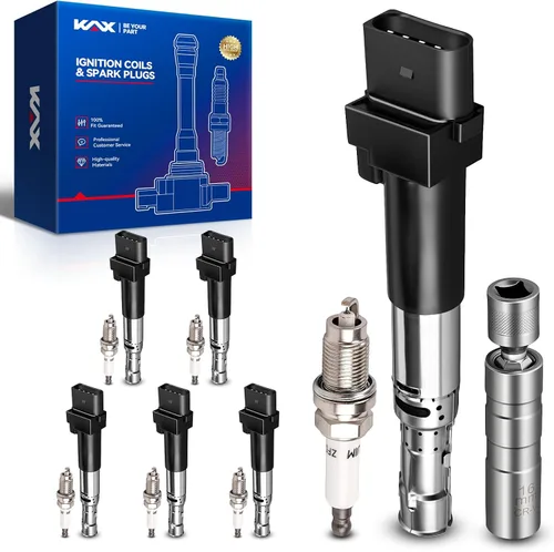 Vista 68 de Bobina de encendido KAX UF434 1 paquete Compatible con Impala, Equinox, G6, Malibu, Silverado 1500, Uplander, Torrent, Lucerne, Express 1500, Sierra