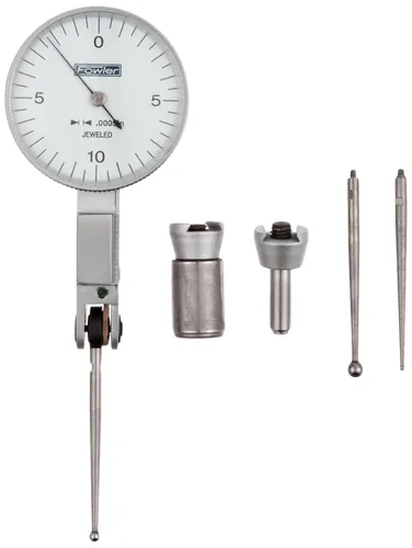 Vista 6 de Fowler 52-563-777-0, Indicador de prueba horizontal con rango de medición de 0-0.008" (blanco)