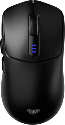 Vista 6 de AULA Combo de teclado y mouse inalámbricos, teclados mecánicos F75 Pro, 75% de junta teclado personalizado intercambiable en caliente+mouse