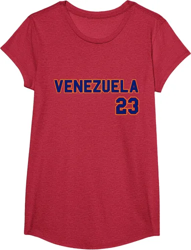 Vista 53 de Venezuela Flag Pride Bandera Venezolana Camiseta de béisbol, Blanco