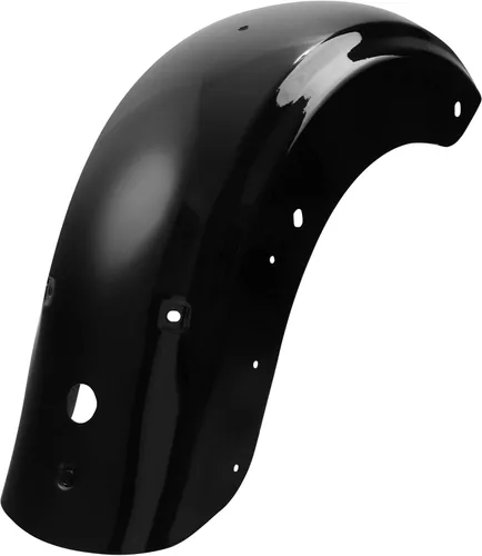 Vista 6 de TCT-MOTORPARTS Guardabarros trasero negro vívido para Harley Road Street Glide 09-23 CVO Limited 16-22 Road King Special FLHRXS 2017-2025