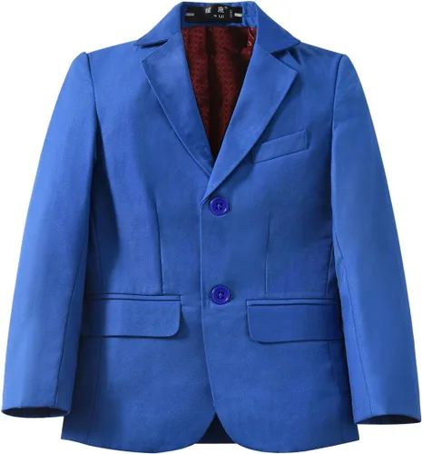 Vista 2 de YuanLu Conjunto formal de 3 piezas para niños, chaleco y pantalones para fiesta