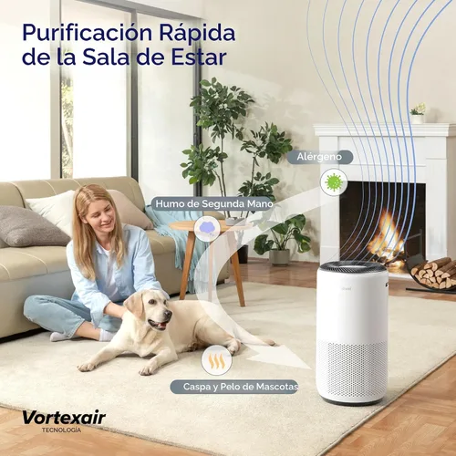 Vista 2 de LEVOIT Purificadores de aire inteligentes para el hogar habitación grande
