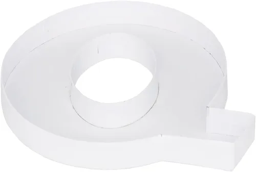 Vista 12 de WENPACK 8" Pequeños Recortes de Letra de Cartón Rellenables en Forma de Papel Maché Cortados en Forma de Letra, Bandeja para Dulces, Envase