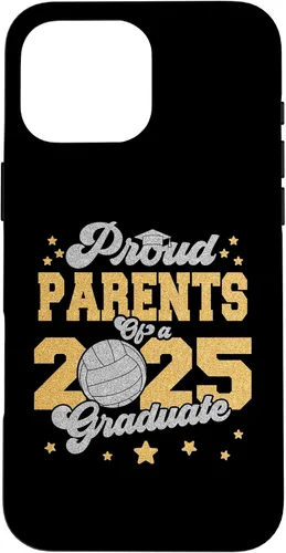 Vista 19 de iPhone 16 Parents of a 2025 Graduate Prom Graduation 25 VolleyBall Case