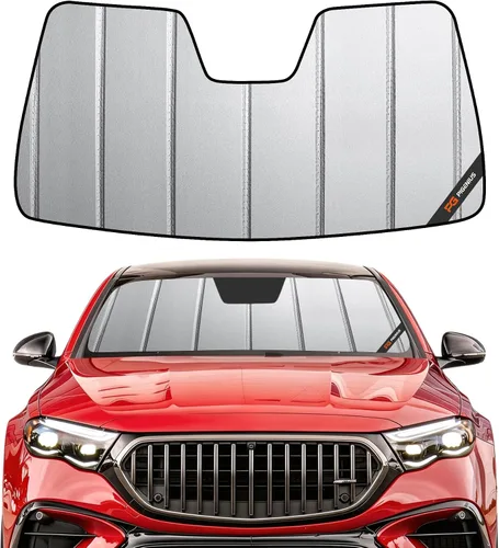 Vista 9 de Pigenius Parasol de parabrisas para Mercedes-Benz Clase C Convertible/Coupé 2017-2023 - Salvaguardia Gris