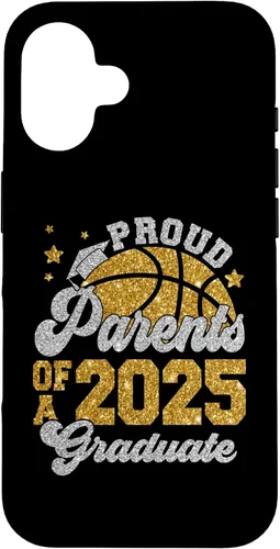 Vista 28 de iPhone 15 Parents of a 2025 Graduate Senior Graduation Basketball Case