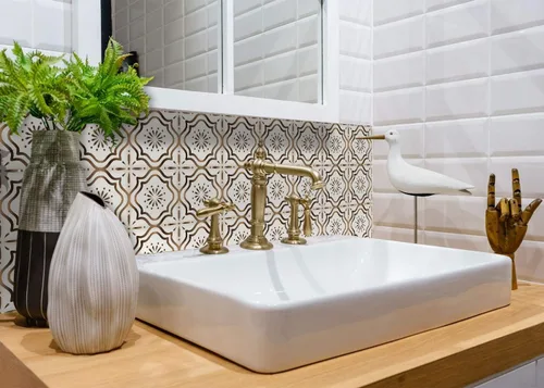 Vista 9 de Mi Alma Colección de calcomanías para azulejos de chimenea, juego de 24 unidades, calcomanías para azulejos en muro para baño, cocina