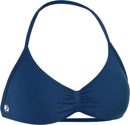 Vista 9 de AUROLA - Brasier deportivo Influence con tirantes delgados para mujer, brasier con relleno y tirantes de impacto sin espalda, para entrenamiento