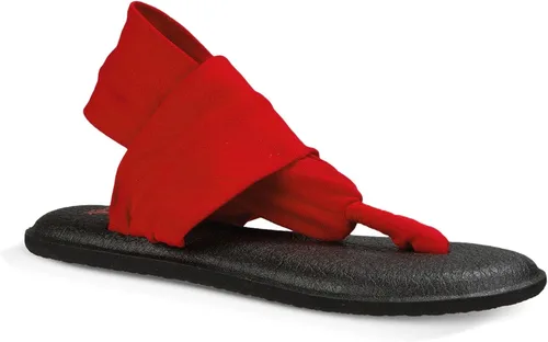 Vista 10 de Sanuk Sandalias de Yoga Sling 2 - sólidas vintage de tiras para mujer Negro