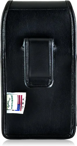 Vista 3 de Turtleback Funda compatible con Samsung Galaxy S10e A10e S7 Negro Vertical Cinturón Funda de Cuero con Clip Ejecutivo para Cinturón
