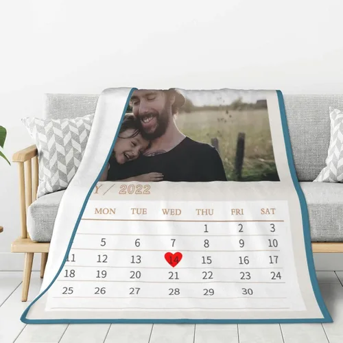 Vista 45 de JCETUNO Regalos personalizados de San Valentín para él y ella, mantas personalizadas con foto, mantas de fotos personalizadas, mantas de fotos