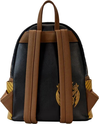 Vista 4 de Loungefly Mini-mochila House of The Dragon Crown, exclusiva de Tienda