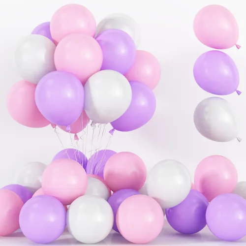 Vista 22 de Globos negros, blancos y dorados, 50 globos de látex de helio de 12 pulgadas, color negro, blanco, crema, beige, dorado metálico, para mujeres
