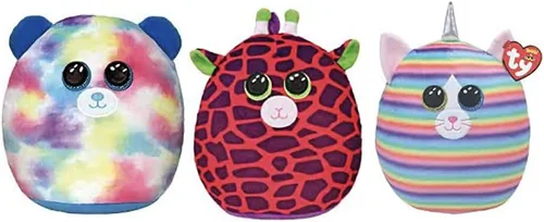 Vista 2 de TY 2007566 Hope Squishaboo - Oso de 10 pulgadas, diseño de Kissen, multicolor, 7.9 in