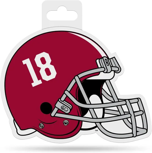 Vista 38 de Rico Industries NCAA - Calcomanía para casco de corte en forma de 4.75 x 5 pulgadas