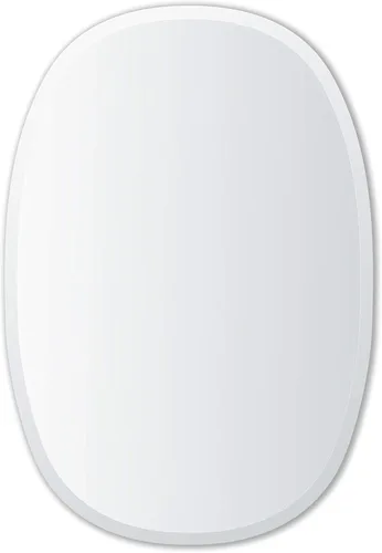 Vista 18 de Better Bevel - Espejo redondo sin marco, espejo circular de pared de baño de 24 pulgadas de diámetro con borde biselado