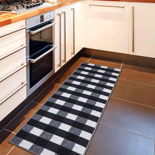 Vista 15 de Ottomanson Alfombras de 5 x 6 pies 6 pulgadas para sala de estar, alfombra de área para dormitorio, antideslizante, duradera y grande para zonas
