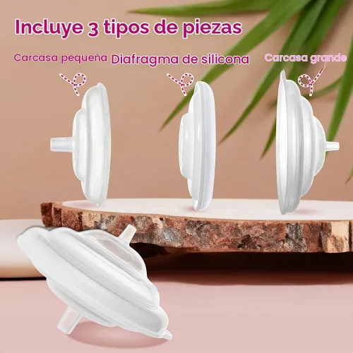 Vista 3 de Nenesupply Protector de reflujo compatible con extractor de leche Spectra S2 S1 Reemplazar las piezas de la bomba Spectra Protector de reflujo