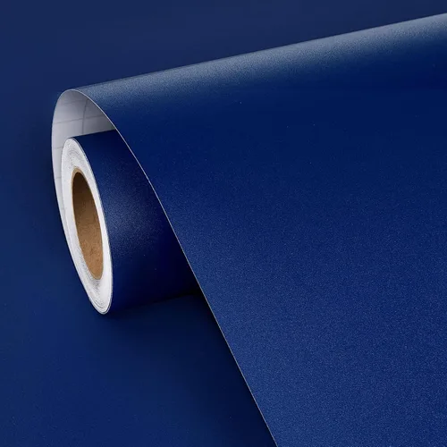 Vista 14 de Papel pintado FunStick Amarillo Limón de despegar y pegar Papel de contacto mate amarillo para gabinetes Autoadhesivo impermeable Rollos de papel
