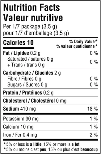 Vista 4 de Old El Paso Chili Seasoning Mix, 0.85 oz/0.8 onzas, paquete de 6 {Importado de Canadá}