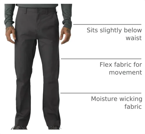 Vista 5 de Dickies Pantalones utilitarios híbridos refrescantes para hombre Carbón