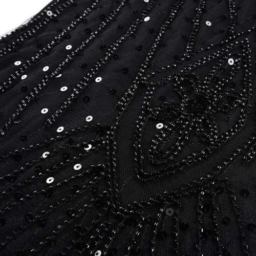 Vista 6 de SequinDressfor Women Vintage 1920s Bead Fringe Sequin Lace Party Cocktail Prom Dress PartyDresses for Women 2023