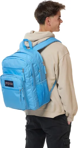 Vista 7 de JanSport Mochila para computadora portátil - Bolsa para computadora con 2 compartimentos, correas ergonómicas para el hombro, funda para portátil