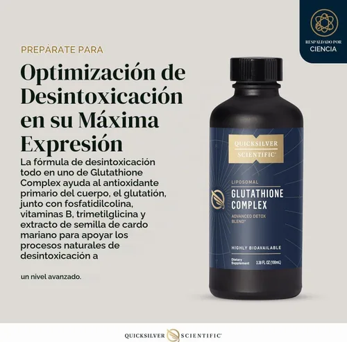Vista 3 de Quicksilver Scientific Complejo de glutatión, complejo de vitamina B, 3.38