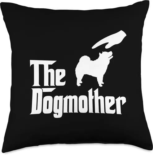 Vista 4 de Chow Chow Dog Mom The DogMother Funny Dogs Lovers Throw Pillow