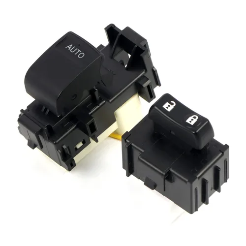Vista 9 de HIGH FLYING 2007-2021 para Toyota Tundra Master Interruptor de Ventana Eléctrica con LED del Lado del Conductor 1PC con Luz Azul