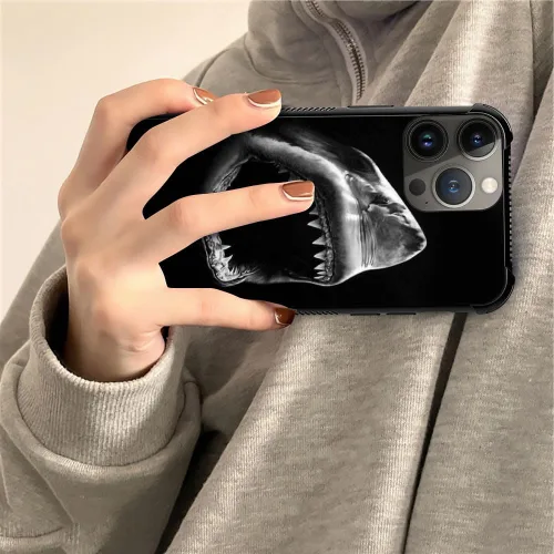Vista 205 de Funda compatible con iPhone 15, diseño de elefantes africanos, diseño increíble a prueba de golpes, antiarañazos, carcasa trasera de policarbonato