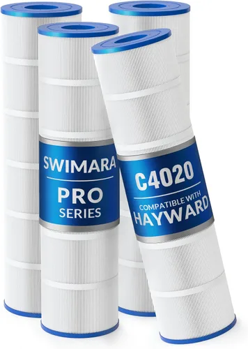 Vista 9 de Cartucho de filtro de piscina serie Pro, tela trilobal de 3 onzas, repuesto para Hayward CX550RE PA55 Unicel C-7656 Filbur FC-1240, compatible