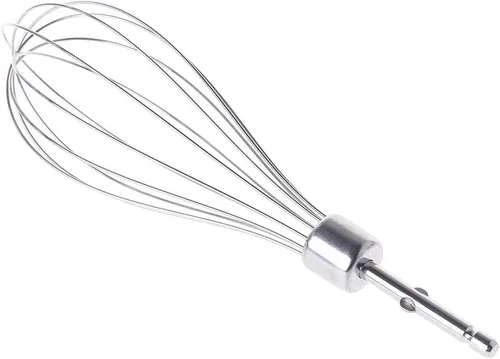 Vista 5 de Batidor de huevo eléctrico Accesorios Espumador Mezclador Batidor Herramienta de cocina de acero inoxidable