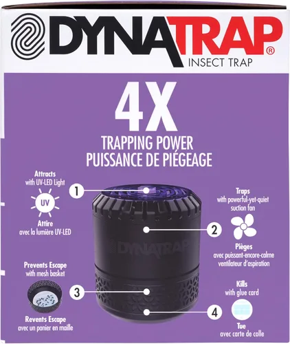 Vista 15 de DynaTrap DT152 Trampa y asesino para insectos de interior - Atrapa y mata