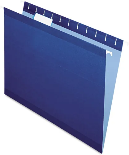 Vista 91 de Pendaflex carpetas de archivos colgantes reforzadas, Negro