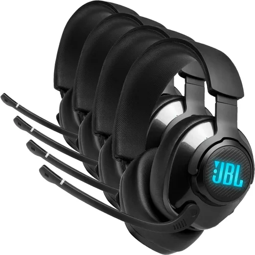 Vista 10 de JBL Quantum 400 - Auriculares con cable para juegos con USB y esfera de equilibrio de chat - negro