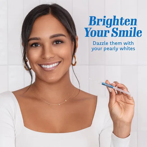 Vista 2 de Jeringas blanqueadoras de dientes para eliminación de manchas profundas: gel blanqueador de dientes de fuerza profesional para bandejas con 35%