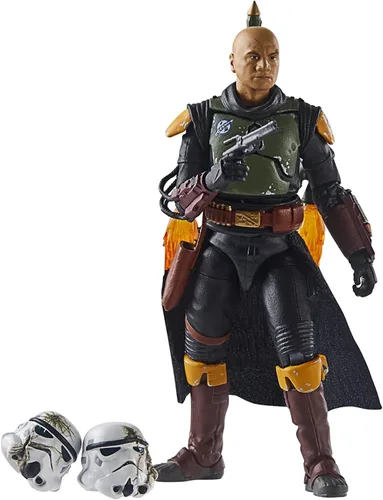 Vista 2 de STAR WARS The Vintage Collection Boba Fett (Tatooine) Figura de acción deluxe de 9,5 cm, colección vintage de El libro de Boba Fett, juguete