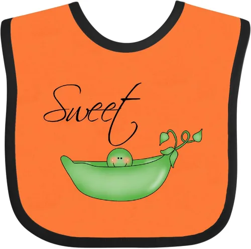 Vista 25 de inktastic Babero para bebé Sweet Pea