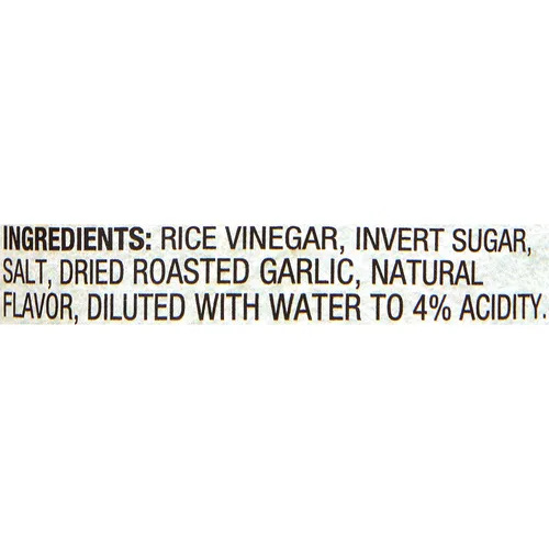Vista 3 de Nakano Vinagre de arroz con ajo asado sazonado- 12 fl oz - 2 piezas