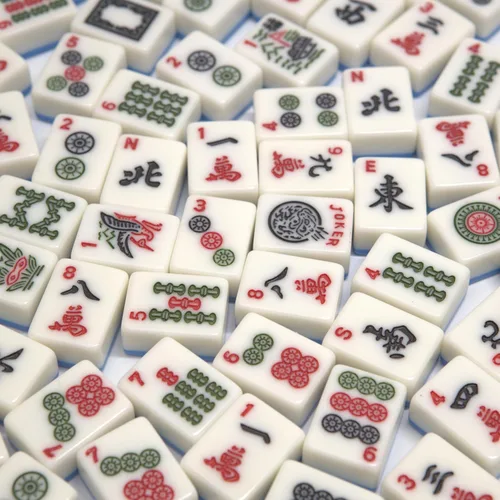 Vista 9 de Juego oficial de American Mahjong todo en uno, bolsa de transporte