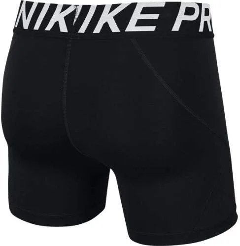 Vista 3 de Nike Pro - Shorts de entrenamiento para mujer, 5 pulgadas de largo