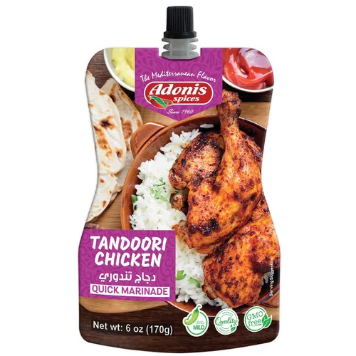 Vista 4 de Adonis - Adobo rápido de kebab de ternera, 6 oz (170 g), adobo de condimento líquido listo para usar