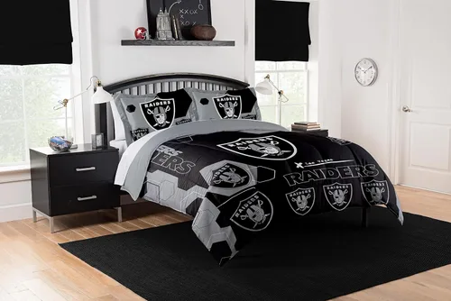 Vista 44 de Northwest NFL Unisex-Adult Comforter and Sham Set Safety