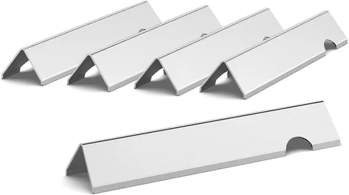 Vista 9 de QuliMetal 66033 Barras aromatizantes para Weber Genesis II E-410/E-415/E-435, piezas de parrilla para parrillas de gas Weber GS4 Genesis II LX serie